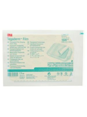 3M 1628 Tegaderm Transparent Film Dressing Frame Style 15cm x 20cm Box/10