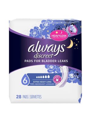 Always Discreet Extra Heavy Long Pads Case/56