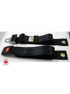 2 pc Auto Buckle & Triglide Wheelchair Belt 72