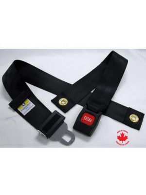2 Piece Auto Buckle Seat Belt 48