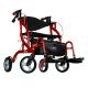 Airgo Fusion F20 Side-Folding Rollator & Transport Chair Cranberry