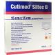 Cutimed Siltec B 7328402 White Foam Dressing with Silicone Adhesive Border Sterile 15 cm x 15 cm Box/10