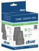 Cane/Crutch Tips Grey 7/8