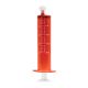 Syringe PreciseDose Dispenser with Tip Cap Amber 20 mL Pkg/100