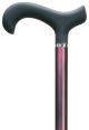 Carbon Fiber Red Mesh Cane