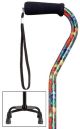 Fashion Print Small Base Quad Cane Summer Garden