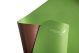 Calyana Professional Yoga Mat Green and Brown 1/6
