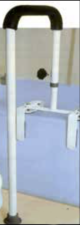Floor-To-Tub Bath Rail