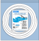 Urocare 600828 White-Rubber Drainage Tubing 0.28